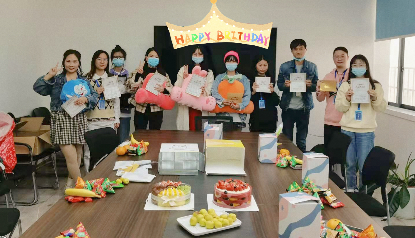 十月員工生日會|我與祖國共慶生“歲歲年年，同心同行”